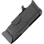 1791 Gunleather Snagmag Single Glock 26/27 Spare Mag Carrier, Black Leather