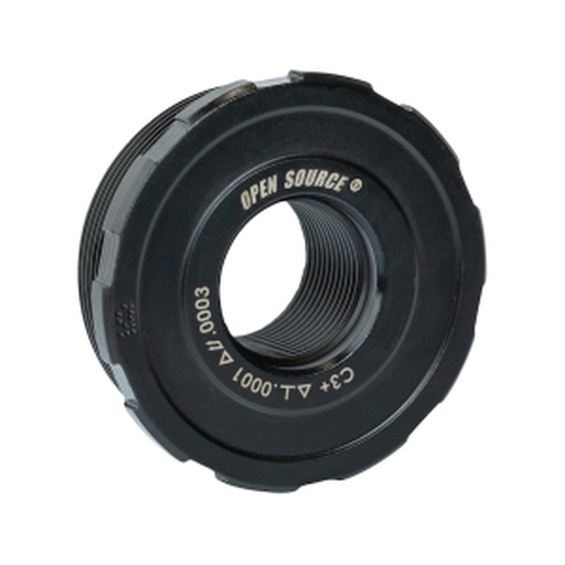 Precision Armament OPEN SOURCE Certified Precision Direct Thread Suppressor Mount 1/2\"-28 Black