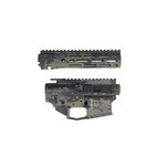 Black Multicam Cerakote Enhanced Upper and Lower Set with 9” Logic Set
