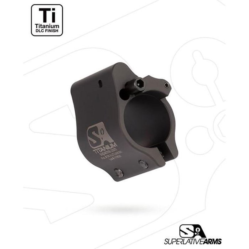 Superlative Arms 0.875in Bleed-Off Adjustable Gas Block Clamp-On