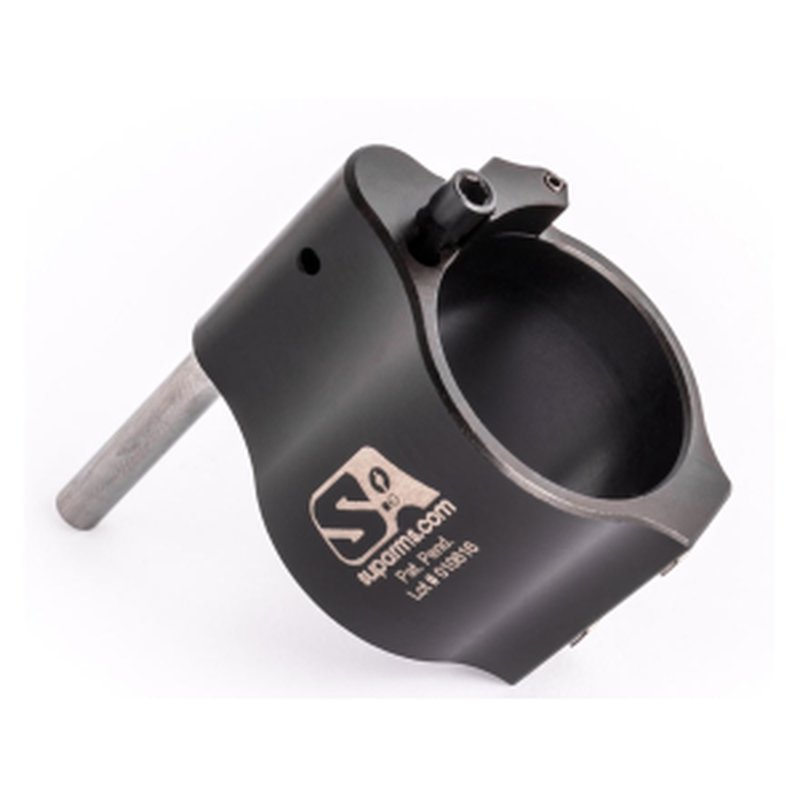 Superlative Arms Bleed Off Set Screw Adjustable Low Profile Gas Block AR-15, LR-308 0.936" Melonite