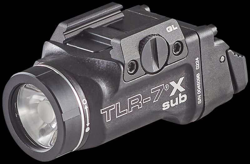 Streamlight TLR-7 X Sub USB Weapon Light for Glock 43X/48, 500 Lumens