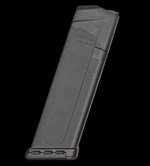 Amend2 MOD-3 Glock 17 9mm 17-Round Polymer Magazine Black G17MOD3BLK17