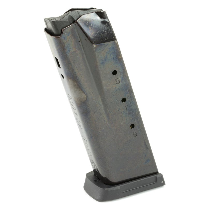Ruger SR45 .45 ACP Factory Magazine 10-Round Steel Body Polymer Base Plate