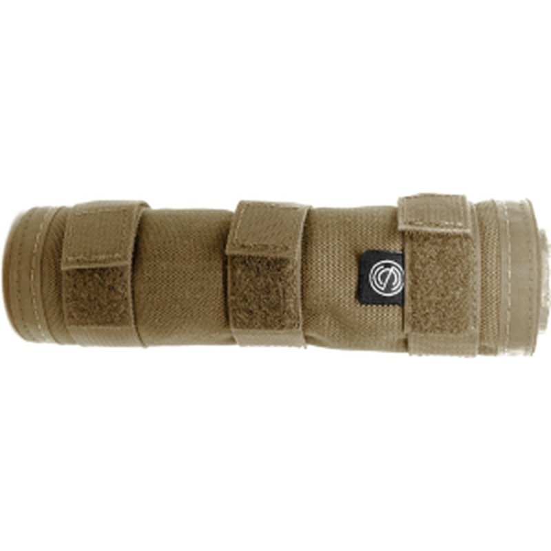 SilencerCo 7.5" High Temp Suppressor Cover Nylon Flat Dark Earth