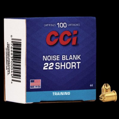 CCI 0044 Noise Blanks 22 Short Blank Paper Blank Rounds