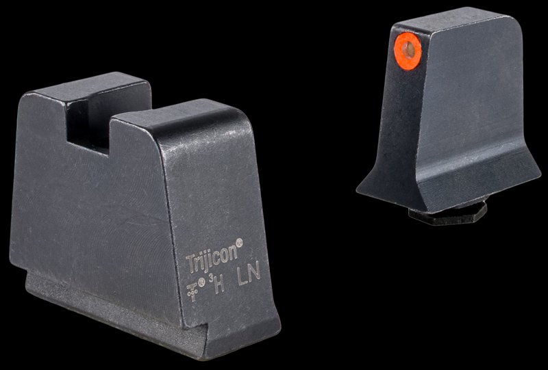 Trijicon GL243C601146 Suppressor/Optic Height Front and Rear Sights Glock 42-43 Slim Frame