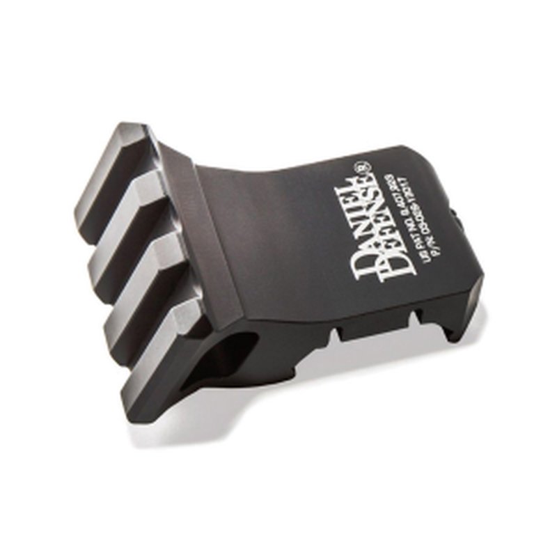 Daniel Defense 1 O'Clock Offset Picatinny Accessory Rail (Black, Aluminum)