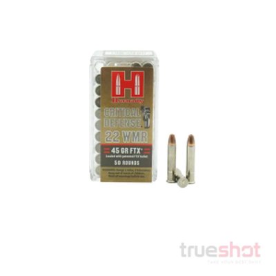 Hornady Critical Defense 22 WMR 45 Grain FTX Ammunition