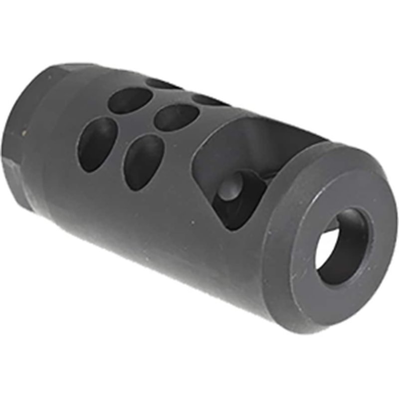 Ruger Hybrid Muzzle Brake 1/2"-28 Thread 350 Legend, 35 Caliber Steel Black