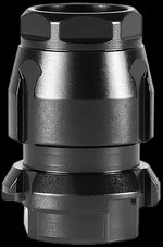 Dead Air KeyMo Zero Muzzle Device 45 Caliber 5/8-24 Thread Black Nitride DA321
