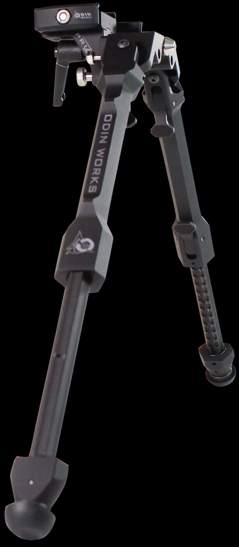 Odin Works PRIZM Arca Precision Bipod Black 4.0–14.5 in