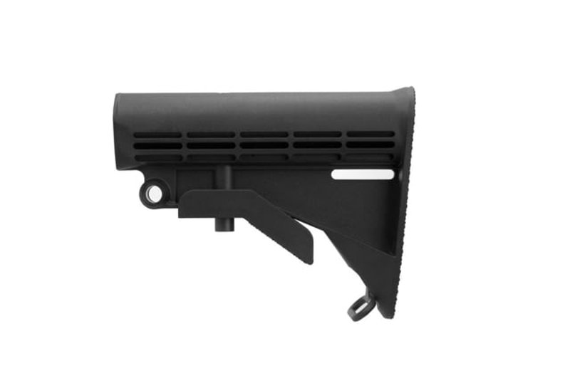 Aim Sports USASM4STK AR G.I. Style Stock Body Black Synthetic Medium