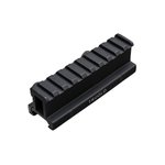 TRUGLO 1-Piece Picatinny Rail Riser Matte Black