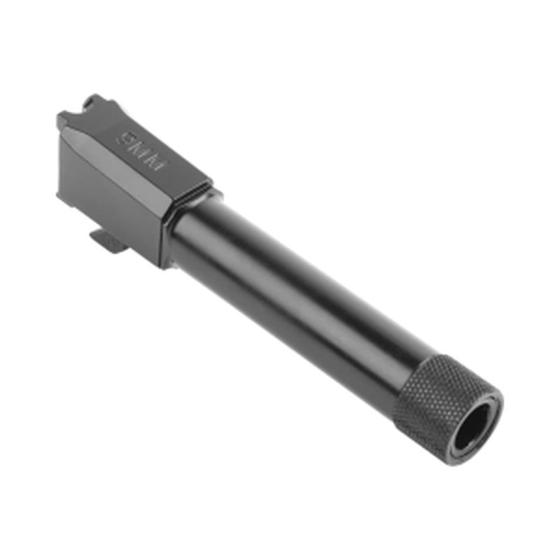 Smith & Wesson Shield/Shield Plus 9mm 3.7" Threaded Barrel Black Compatible with Shield and Shield Plus Platforms