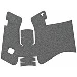 Talon Grips Granulate Adhesive Grip Glock Gen5 Medium Backstrap Black 380G
