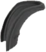 Ergo Grips ErgoErgo Black Rubber Grip Spacer AR-15 Accessory