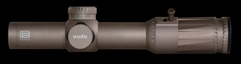 Eotech Vudu 1-10x28mm First Focal Plane Rifle Scope SR-5 MRAD Reticle 34mm Tube Tan