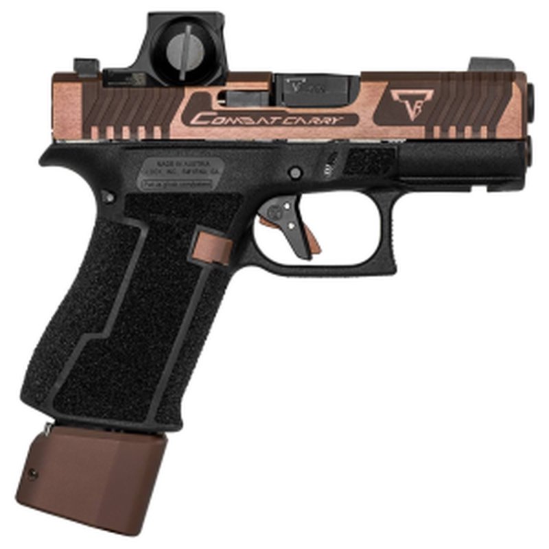 Taran Tactical 43X Copperhead 9mm 3.41" Barrel Glock 43X Custom w/ Romeo-X