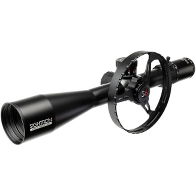 Sightron S6 ED Field Target Rifle Scope 10-60x 56mm Parallax Wheel Illuminated MH-FT Reticle Matte Black