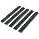 Bravo Company BCM MCMR 5.5" M-Lok Rail Cover Panel Kit (5-Pack) Black