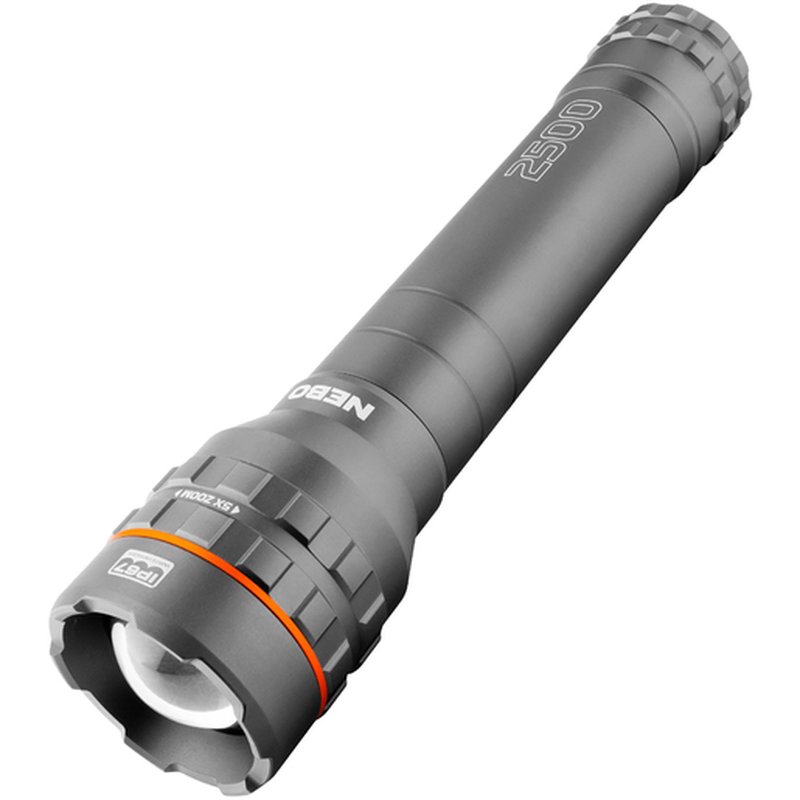 NEBO Newton 2500 LED Flashlight (2500 Lumens) - Black