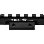 BCM ORAT5255 A/T Optic Riser 525-5 Black Anodized 5 Slots