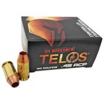 G2 Research Telos .45 ACP 160 Grain CHP Ammo, 20 Rounds