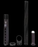Tapco TAP22058 AR-15 Buffer Tube Kit 6-Position Mil-Spec Black
