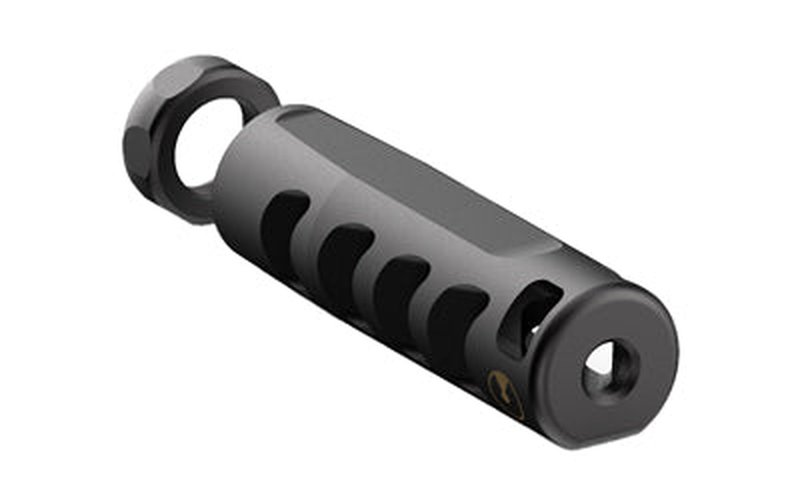 Ultradyne USA Apollo LR 7mm Compensator Muzzle Brake 5/8x24 416SS Black Nitride