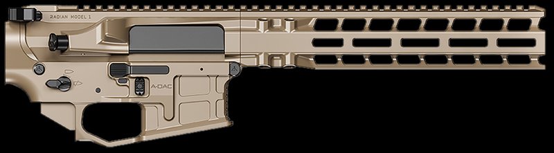 Radian Weapons Model 1 MOE Upper M-LOK Rail with Charging Handle, Flat Dark Earth