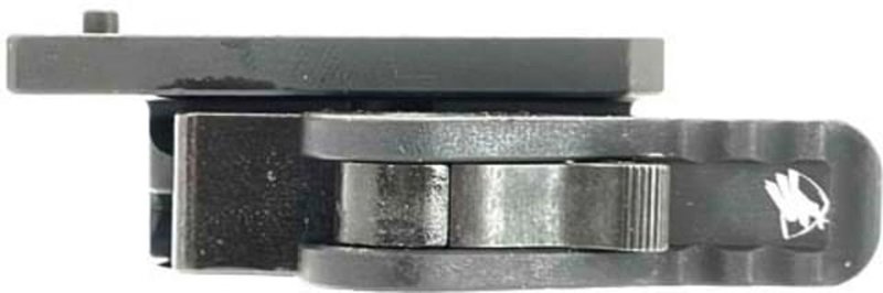 American Defense Manufacturing Holosun AEMS Standard Lever Red Dot Mount 1/3 Co-Witness Mount Black