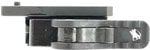 American Defense Manufacturing Holosun AEMS Standard Lever Red Dot Mount 1/3 Co-Witness Mount Black