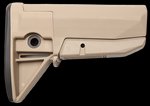 Bravo BCMGunfighter Mod 0 AR-15 Stock Kit Mil-Spec Receiver Extension Flat Dark Earth Polymer