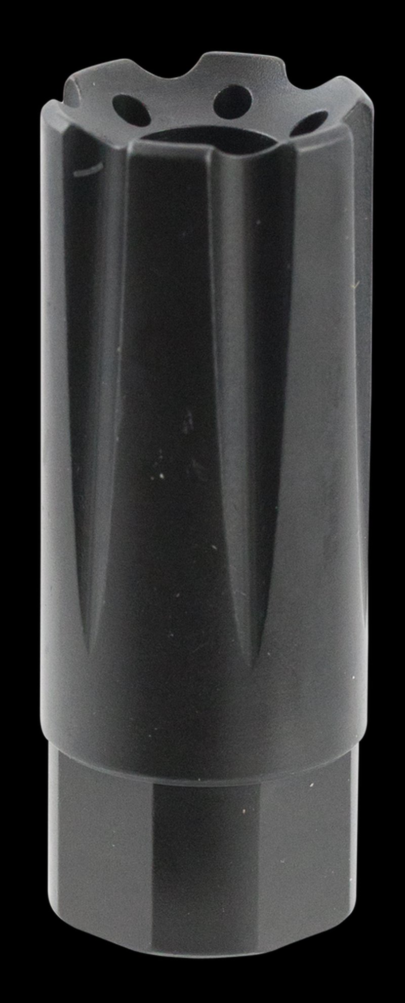 TacFire MZ10209MM Linear Compensator Muzzle Brake 9mm 1/2x36 Black Nitride