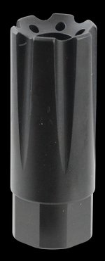 TacFire MZ10209MM Linear Compensator Muzzle Brake 9mm 1/2x36 Black Nitride