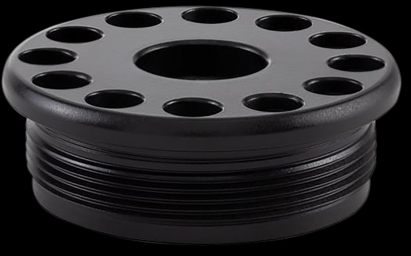 ANECHOIC AnechoX DTA 9/16x24 Direct Thread Suppressor Adapter Titanium Black