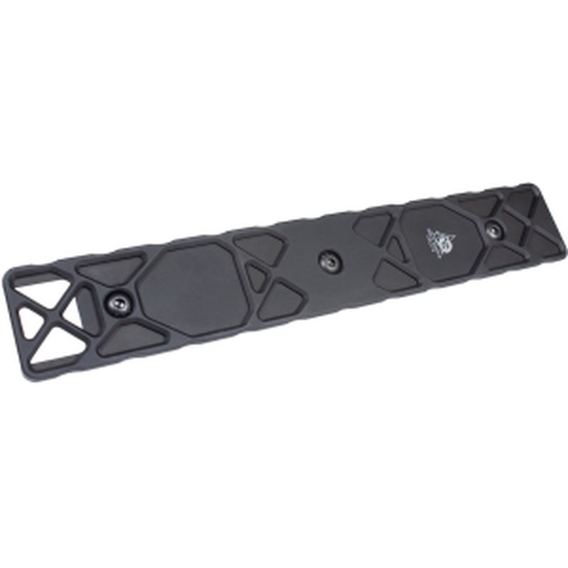 Odin Works M-LOK ARCA Rail 9 in Aluminum Black Conversion Rail