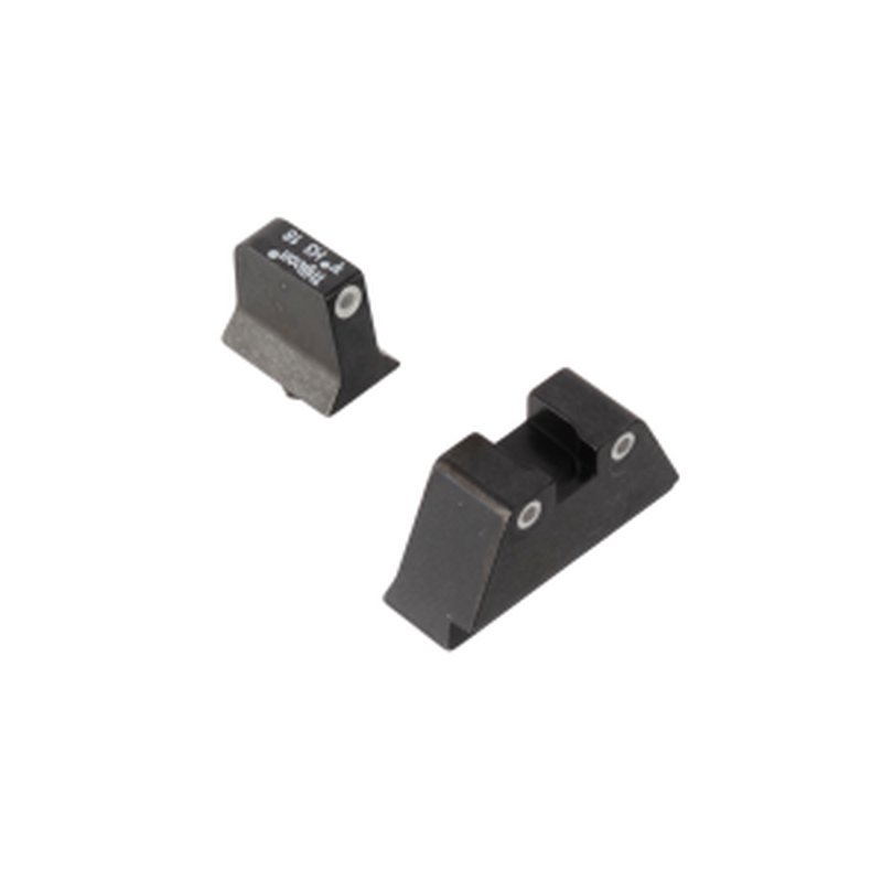 Trijicon Bright & Tough Night Sight Suppressor Set Glock White/Green Front and White/Yellow Rear