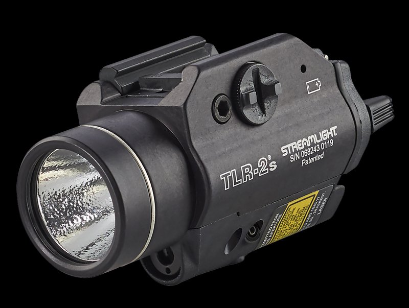 Streamlight TLR-2S Weapon Light with Red Laser 300-Lumen Black Anodized 69230