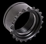 CMMG AR-15 Standard Barrel Nut Steel Construction Black Nitride Finish 55DA296