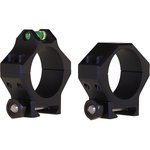 Hawkins Precision Ultra-Light Tactical 34mm Scope Rings Matte Black