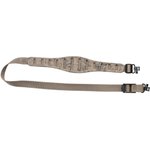 Quake Claw Contour Rifle Sling with Swivels Nylon Rubber Sand