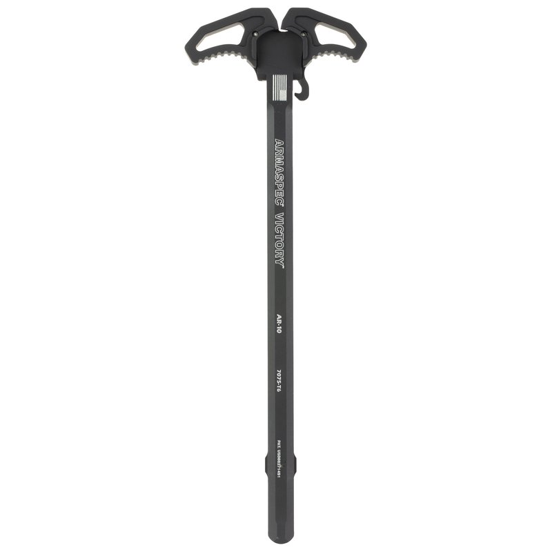 Armaspec Victory AR-10 Charging Handle Ambidextrous Black
