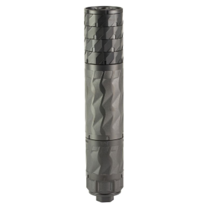 Primary Weapons Systems BDE 762 Suppressor 7.62 Titanium 3D Printed Black DLC Modular