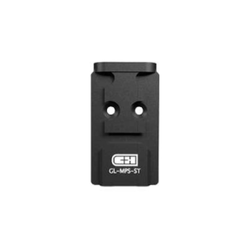 C&H Precision Glock MOS V4 to Steiner MPS Adapter Plate (Black)
