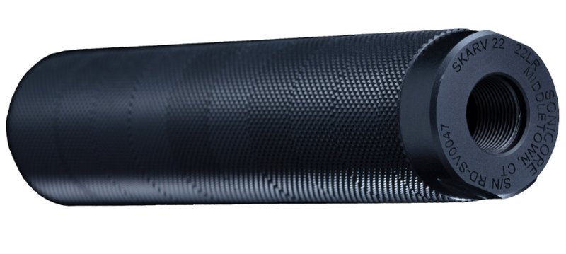 Lyman SKARV 22 Rimfire Suppressor 1/2-28 Direct Thread Black