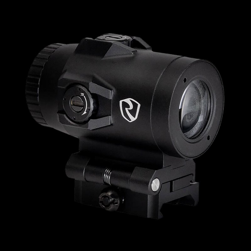 Riton Optics 3 Tactix 3x Magnifier with Flip-Away Quick-Detach Mount (22mm Objective)