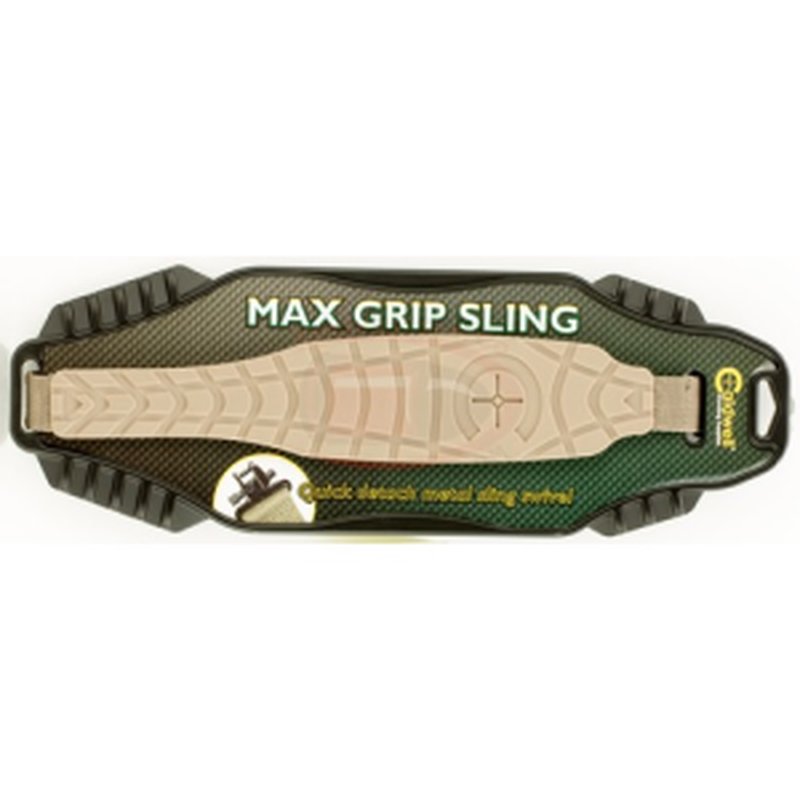 CALDWELL Max Grip Rifle Sling with Swivel Nylon and Rubber, Flat Dark Earth