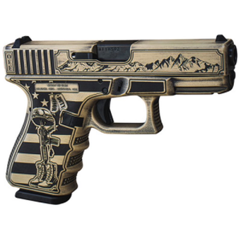 Glock G19 Gen5 9mm 4.02in 15rd FDE Semi-Auto Pistol